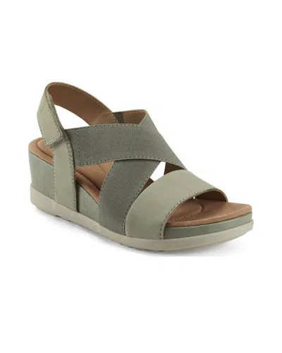 Earth Women's Carren Sandal In Sea Grass In Multi
