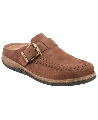 Earth Women's Eileen Woven Suede Footbed Mule Clogs In Multi