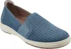 Earth Women's Elin Leather Slip-on Casual Sneakers In Parisian Blue
