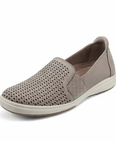 Earth Women's Elin Leather Slip-on Casual Sneakers In Coco In Gray