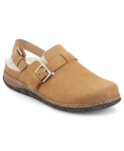 Earth Women's Erena Arch Support Slingback Clogs In Neutral