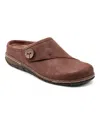 Earth Women's Ezra Button Wrap Slip-on Clogs In Brown