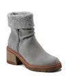 EARTH WOMEN'S GRESA COZY WATERPROOF BLOCK HEEL BOOTIES