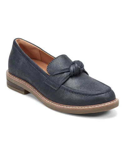 Earth Women's Jayde Knotted Slip-on Loafers In Blue
