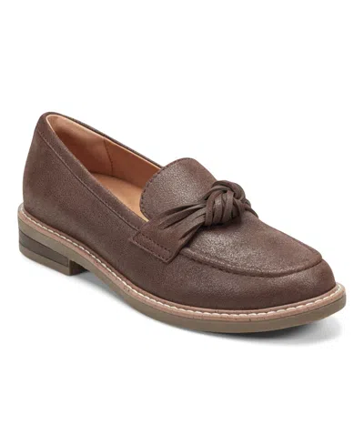 Earth Women's Jayde Knotted Slip-on Loafers In Brown