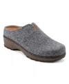 Earth Women's Kolia Slip-on Heeled Clogs In Light Gray