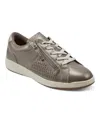 Earth Netta Sneaker In Dark Platinum Leather
