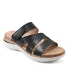 Earth Ralli Platform Slide Sandal In Black