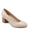 Earth Women's Rellia Block Heel Ballet Pumps In Ivory Leather