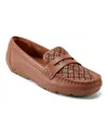 Earth Women's Remi Cutout Slip-on Penny Loafers In Brown Leather