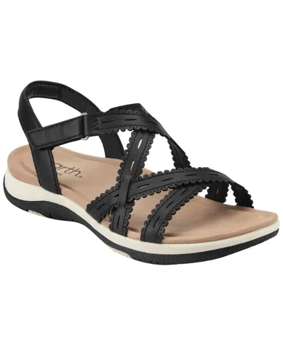 Earth Sanetra Sandal In Black