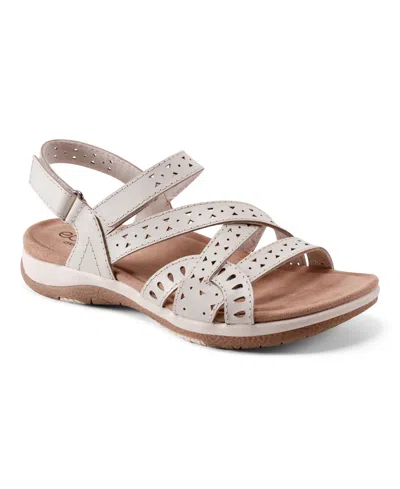 Earth Women's Seravi Strappy Slingback Sandals In Cream