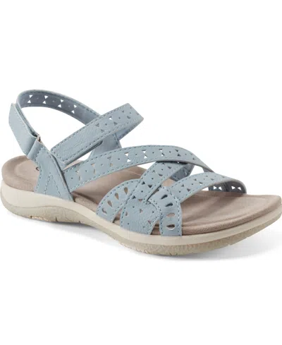 Earth Women's Seravi Strappy Slingback Sandals In Light Blue