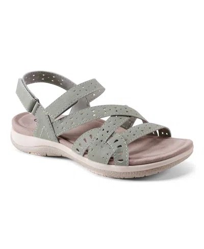 Earth Women's Seravi Strappy Slingback Sandals In Sage Green
