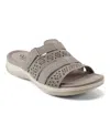 Earth Women's Sinci Fisherman Flat Slip-on Sandals In Light Gray