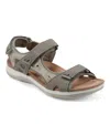 Earth Women's Skylar Lightweight Sporty Sandals In Gray