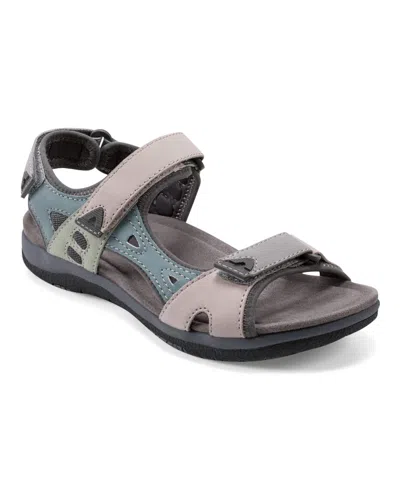 Earth Wide Width Skylar Sandal In Purple