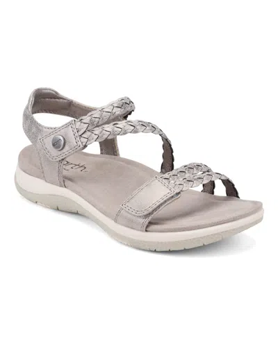 Earth Women's Stellon Braided Strappy Flat Sandals In Neutral
