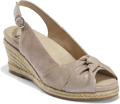 Earth Women's Thara Bermuda Wedge Sandals In Blush In Neutral