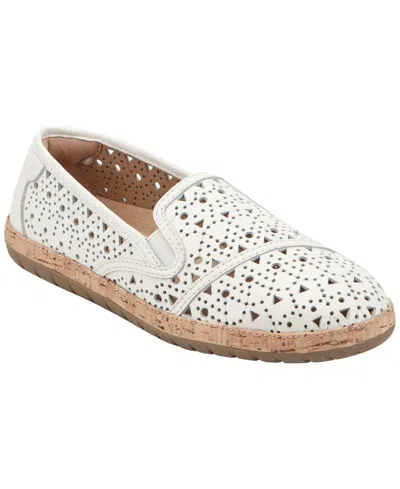 EARTH WOMEN'S TOMLYN LEATHER SLIP-ON FLATS