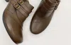 Earth Women's Toronto Leather Bootie In Bark