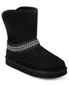 Earth Women's Wynni Round Toe Casual Booties In Black