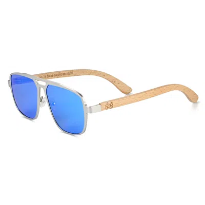 Earth Wood Avila Polarized Sunglasses In Gold