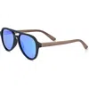 Earth Wood Mazatlan Polarized Sunglasses In Multi