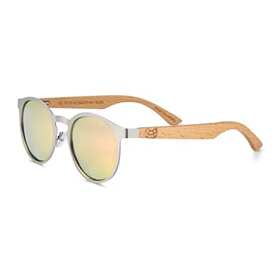 Earth Wood Reine Polarized Sunglasses In Multi