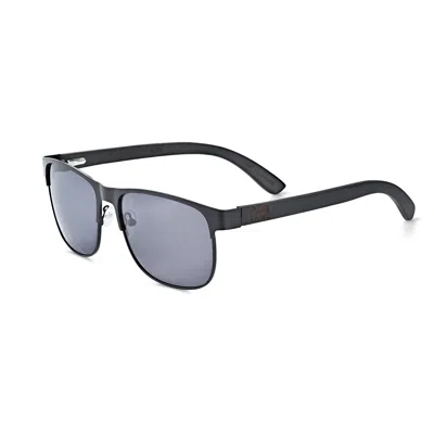 Earth Wood Troon Polarized Sunglasses In Black