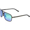 Earth Wood Troon Polarized Sunglasses In Black