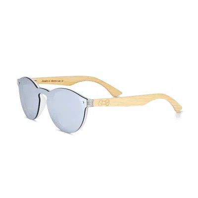 Earth Wood Tulum Polarized Sunglasses In Blue