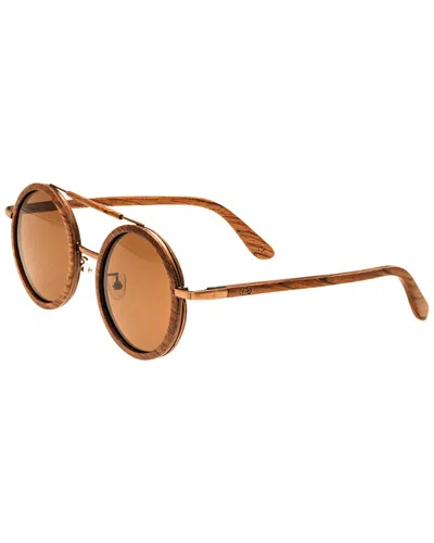 Earth Wood Unisex Bondi 50mm Polarized Sunglasses