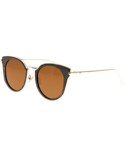Earth Wood Unisex Karekare 49mm Polarized Sunglasses