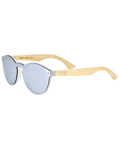 Earth Wood Unisex Tulum 52mm Polarized Sunglasses In Multi