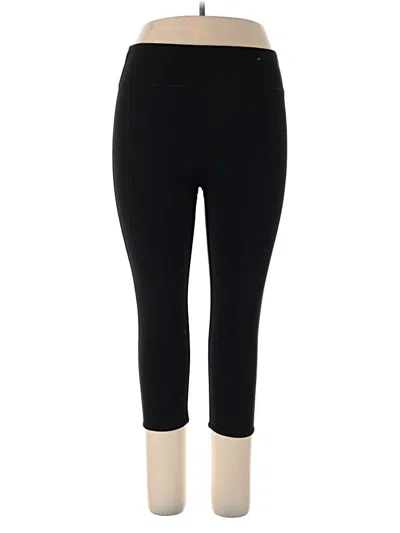 Pre-owned Earth Yoga Active Pants In Black