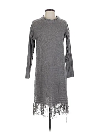Pre-owned Earthbound Trading Co. Casual Dress In Gray