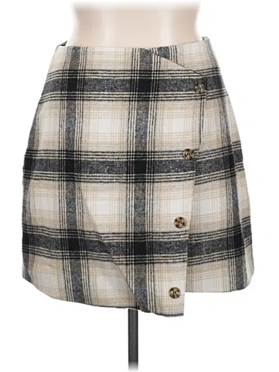 Pre-owned Earthbound Trading Co. Casual Skirt In Brown