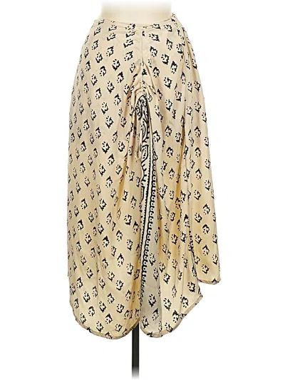 Pre-owned Earthbound Trading Co. Casual Skirt In Gold