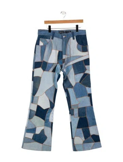 Pre-owned Earthling Vip Body Shop Denim Relaxed Fit Jeans W/ Tags In Blue