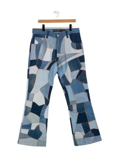 Pre-owned Earthling Vip Body Shop Denim Relaxed Fit Jeans W/ Tags In Blue