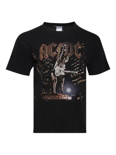Earthling Vip Graphic-print T-shirt In Black