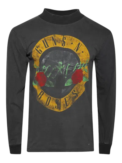 Earthling Vip Guns N Roses T-shirt In Grey