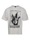 Earthling Vip Hand-graphic Westside Connection T-shirt In Gray