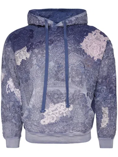 Earthling Vip Lust Hoodie In Blue