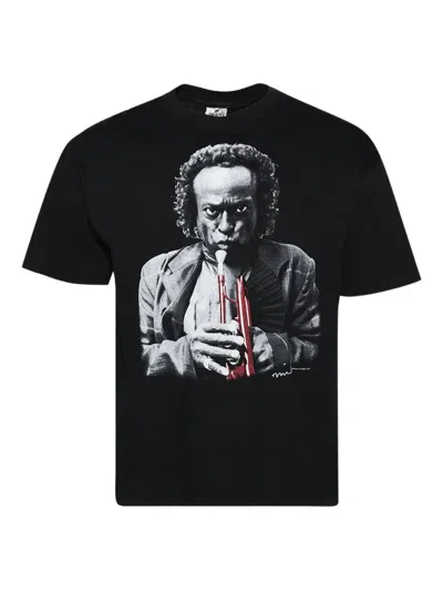 Earthling Vip Miles Davis T-shirt In Black
