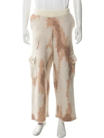 Pre-owned Earthling Vip Mohair Cargo Pants In Neutral