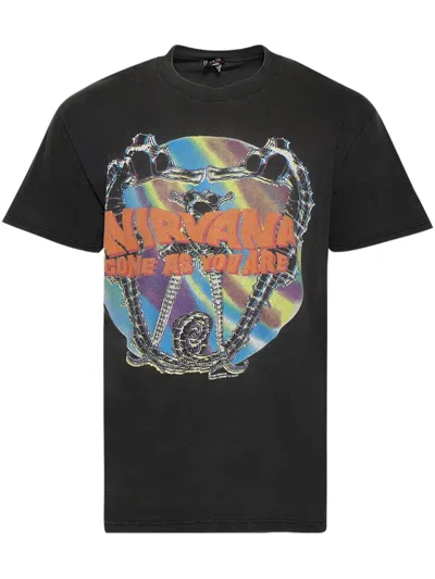 Earthling Vip Nirvana T-shirt In Black