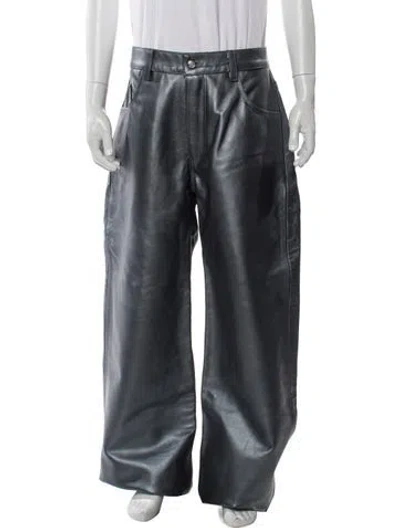 Pre-owned Earthling Vip Pants In Blue