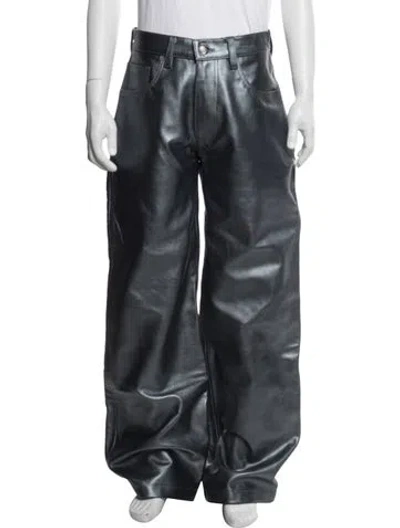 Pre-owned Earthling Vip Pants In Blue